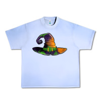 Grape Ice Purple leopard witch hat Urban Heavy Tee - Jasminsmagicworld
