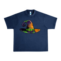 Navy Purple leopard witch hat Urban Heavy Tee - Jasminsmagicworld