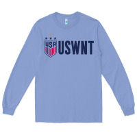 Colony Blue uswnt champion Long Sleeve Tee - linhVisuals
