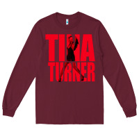 Burgundy tina Long Sleeve Tee - linhVisuals