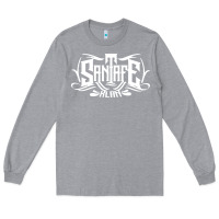 Heather Grey santa fe klan merch santa  , Long Sleeve Tee - linhVisuals