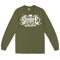 Army Green santa fe klan merch santa  , Long Sleeve Tee - linhVisuals