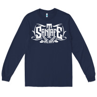 Navy santa fe klan merch santa  , Long Sleeve Tee - linhVisuals