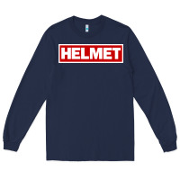 Navy Meantime Helmet Long Sleeve Tee - linhVisuals