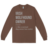 Chestnut irish wolfhound dog funny classic Long Sleeve Tee - linhVisuals