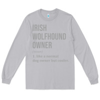 Moon Dust irish wolfhound dog funny classic Long Sleeve Tee - linhVisuals