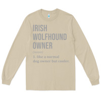 Mushroom irish wolfhound dog funny classic Long Sleeve Tee - linhVisuals