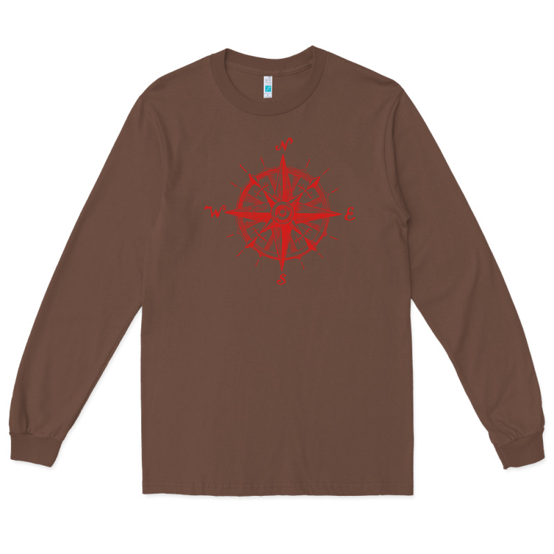 Compass Long Sleeve Tee by linhVisuals | Teevron