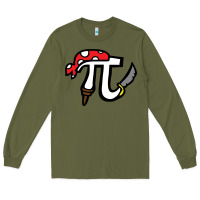 Army Green pi pirate Long Sleeve Tee - linhVisuals