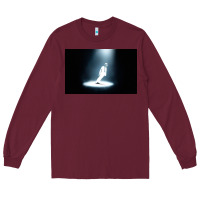 Burgundy Michael Jackson Long Sleeve Tee - linhVisuals