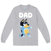 Moon Dust Bluey Dad Long Sleeve Tee - linhVisuals