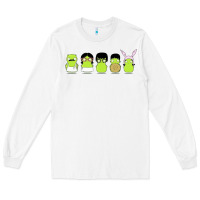 White newbobs burgers Long Sleeve Tee - linhVisuals