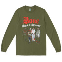 Army Green newbone thugs n harmony Long Sleeve Tee - linhVisuals