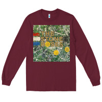 Burgundy the stone roses Long Sleeve Tee - linhVisuals