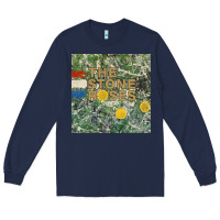 Navy the stone roses Long Sleeve Tee - linhVisuals