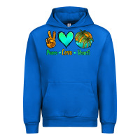 Cobalt peace love beach Urban Hoodie - Jasminsmagicworld