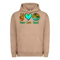 Pigment Burro peace love beach Urban Hoodie - Jasminsmagicworld