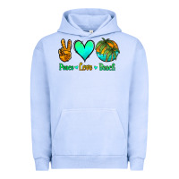 Pigment Grape Ice peace love beach Urban Hoodie - Jasminsmagicworld