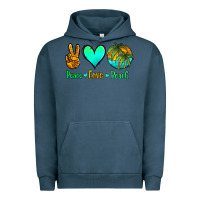 Pigment Midnight Navy peace love beach Urban Hoodie - Jasminsmagicworld