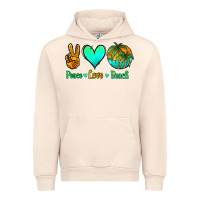 Sandshell peace love beach Urban Hoodie - Jasminsmagicworld