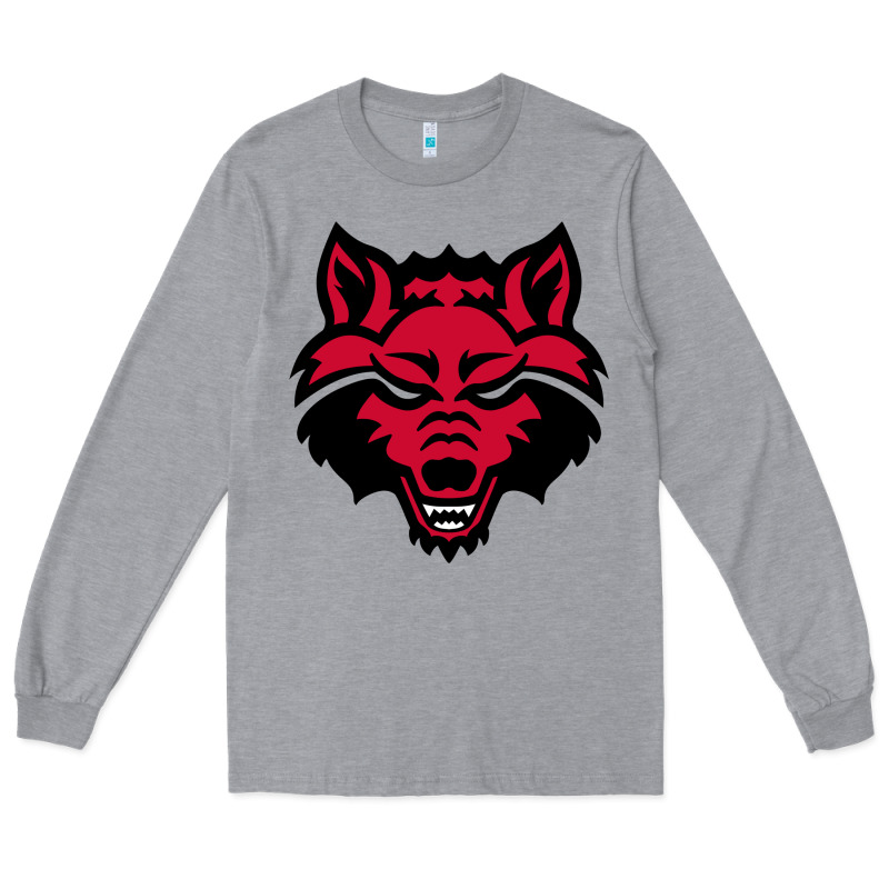Devil - Red Wolves Football Soccer State Men Long Sleeve Tee by linhVisuals | Teevron