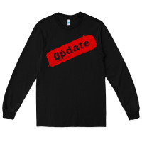 Black update Long Sleeve Tee - linhVisuals