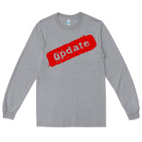 Heather Grey update Long Sleeve Tee - linhVisuals