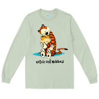 Matcha newcalvin and hobbes [tyellow] Long Sleeve Tee - linhVisuals