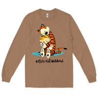 Toasted Coconut newcalvin and hobbes [tyellow] Long Sleeve Tee - linhVisuals