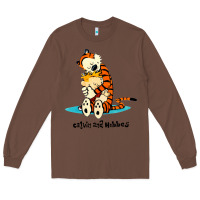 Chestnut newcalvin and hobbes [tyellow] Long Sleeve Tee - linhVisuals