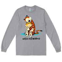 Newcalvin And Hobbes [tyellow] Long Sleeve Tee | Teevron