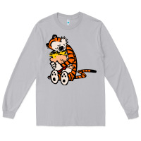 Moon Dust newcalvin and hobbes 04 Long Sleeve Tee - linhVisuals