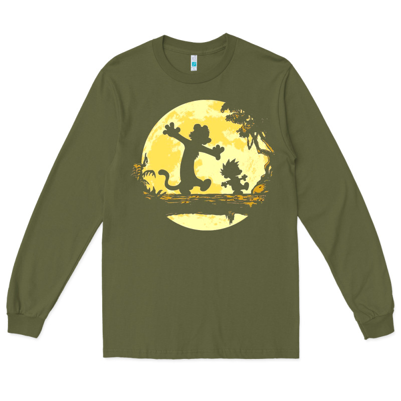 Newcalvin And Hobbes No Worries Long Sleeve Tee by linhVisuals | Teevron