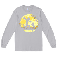 Moon Dust newcalvin and hobbes no worries Long Sleeve Tee - linhVisuals