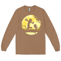 Toasted Coconut newcalvin and hobbes no worries Long Sleeve Tee - linhVisuals