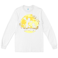 White newcalvin and hobbes no worries Long Sleeve Tee - linhVisuals