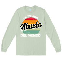 Matcha el mejor abuelo del mundo grandfather sweatshirt Long Sleeve Tee - linhVisuals
