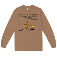 Toasted Coconut newcalvin and hobbes quote 10 Long Sleeve Tee - linhVisuals