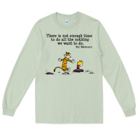 Matcha newcalvin and hobbes quote 10 Long Sleeve Tee - linhVisuals