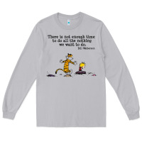 Moon Dust newcalvin and hobbes quote 10 Long Sleeve Tee - linhVisuals