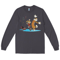 Smoke newcalvin and hobbes sing 09 Long Sleeve Tee - linhVisuals
