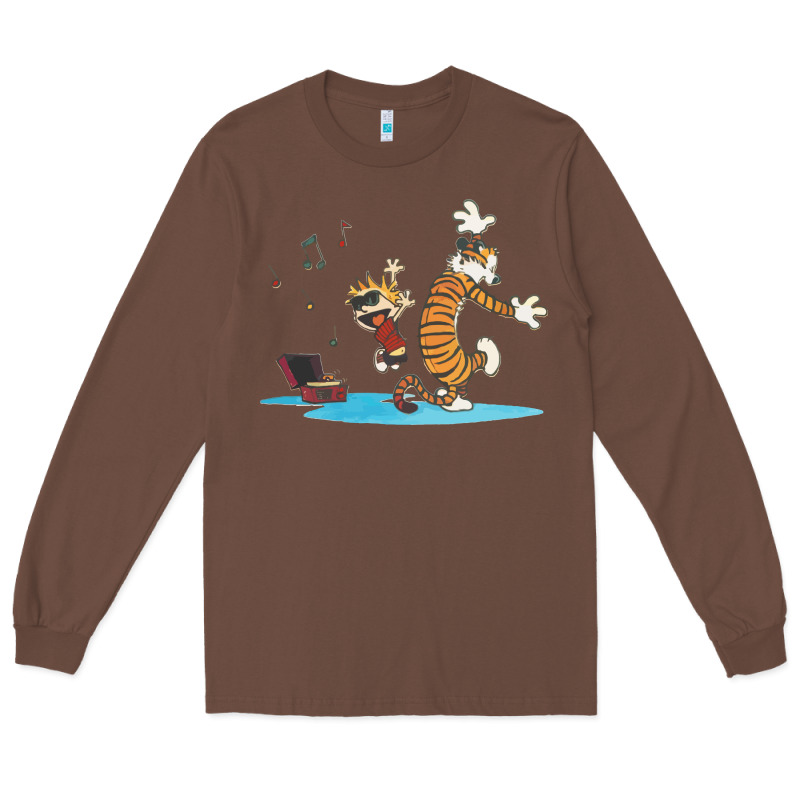 Newcalvin And Hobbes Sing 09 Long Sleeve Tee by linhVisuals | Teevron