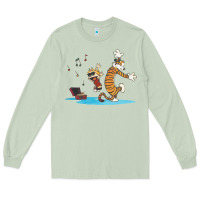 Matcha newcalvin and hobbes sing 09 Long Sleeve Tee - linhVisuals