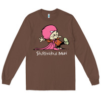 Chestnut newcalvin and hobbes stupendous man Long Sleeve Tee - linhVisuals