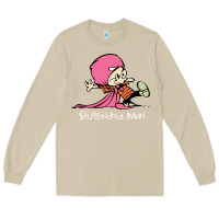 Mushroom newcalvin and hobbes stupendous man Long Sleeve Tee - linhVisuals