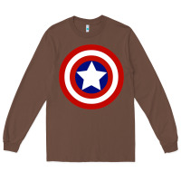 Chestnut newcaptain america Long Sleeve Tee - linhVisuals