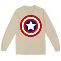 Mushroom newcaptain america Long Sleeve Tee - linhVisuals