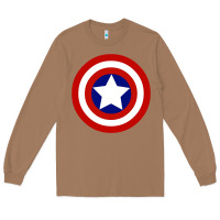 Toasted Coconut newcaptain america Long Sleeve Tee - linhVisuals