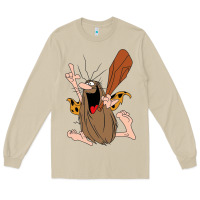 Mushroom newcaptain caveman Long Sleeve Tee - linhVisuals