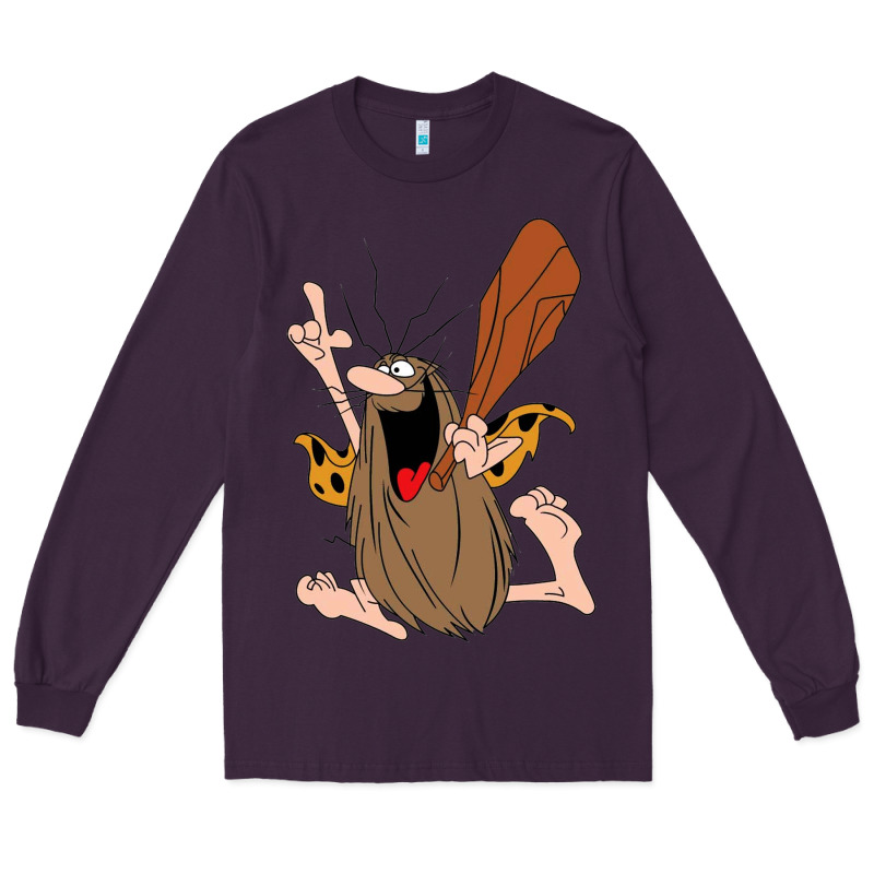Newcaptain Caveman Long Sleeve Tee by linhVisuals | Teevron